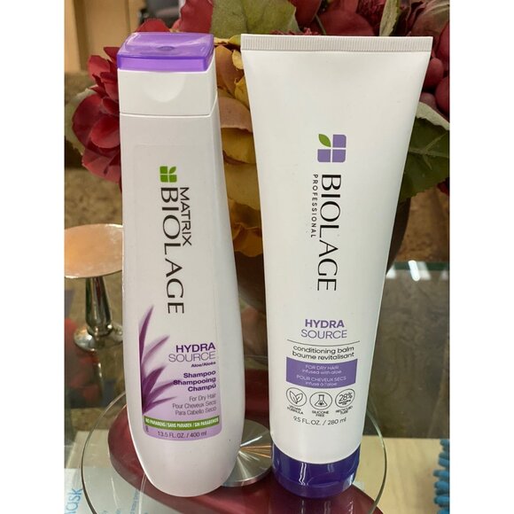 Matrix Biolage Hydrasource Shampoo & Conditioning Balm 13.5oz & 9.5oz Duo - Picture 1 of 1